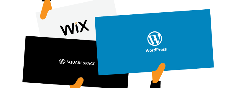 Comparativa de Constructores de Páginas Web: Wix, Squarespace y WordPress